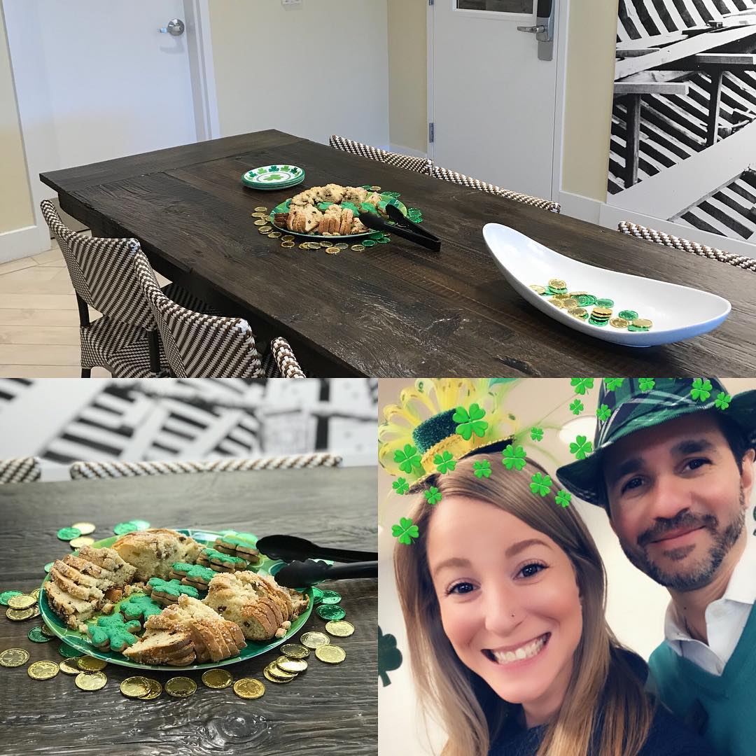 Happy St. Patrick’s Day from all of us @theshipyardportjeff.  Irish Soda bread from @labonneboulangerie #luxuryliving #apartmentliving @tritecre #negreystar #waterfront #portjeffvillage