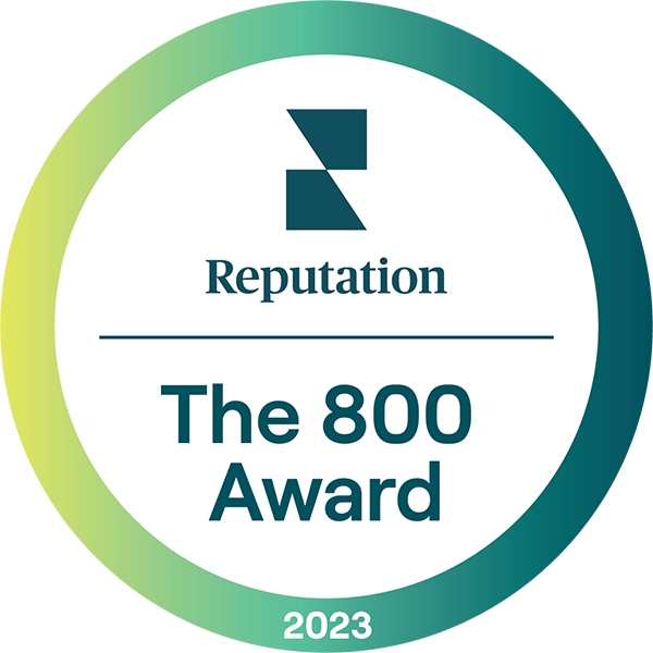 Reputation The 800 Award - 2023